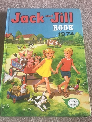 Vintage jack jill book - &,